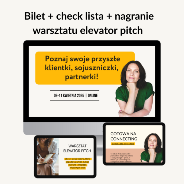 Pakiet: Connecting 24-26 września + checklista + elevator pitch